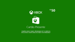 Xbox Giftcard 50 reais